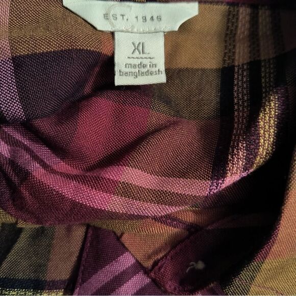 C Est. 1946  Plaid Shirt - Picture 8 of 8